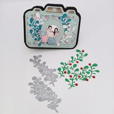 Imagem de Alinacutle 1 peça de molde de corte de metal para fazer cartões feitos à mão, álbum de recortes, presente de papel, decoração de férias, modelo feito à mão - alinacutle (corte de folha)