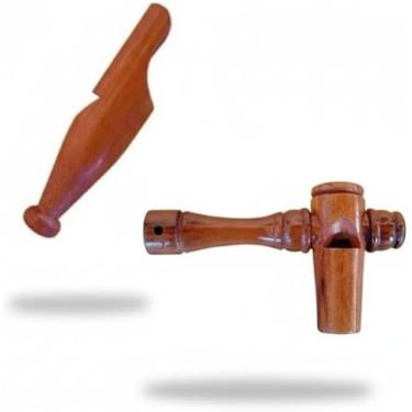 Imagem de Apito Inhambu Açu + Apito jacutinga Pios em madeira profissionais