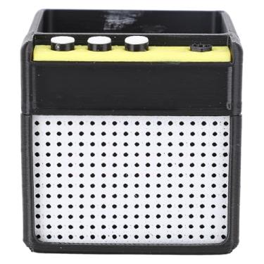 Imagem de Suporte para palheta de guitarra estilo retrô impresso em 3D Suporte de armazenamento de palheta de guitarra personalizado para músicos tocadores de guitarra Material PLA portátil