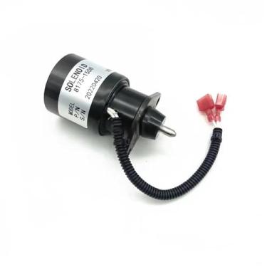 Imagem de Válvula solenoide start-stop do motor diesel 8175-1508 Interruptor de corte de combustível para motores industriais