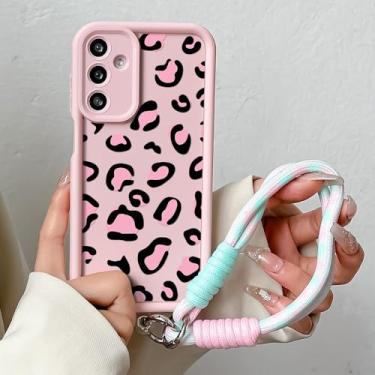 Imagem de Capa com cordão rosa para Samsung S25 S24 S23 S22 S21 Plus Ultra S20 FE A31 21s 12 06 50 11 05S, J91, PinkSS, para A50