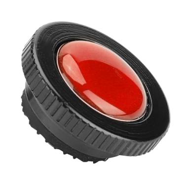 Imagem de Dioche Mini Placa de Liga de Alumínio Redonda Compacta Leve Durável para tripé de Ação Compacta Acessórios de Câmera Azul Vermelho 24g (Vermelho)