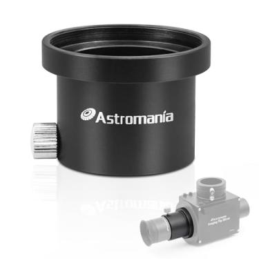 Imagem de Astromania Rosca fêmea M42X0.75 para adaptador de 3,15 cm - conectando a uma roda de filtro, a outro adaptador com rosca T-2, com um guia fora do eixo para astrofotografia ou observação visual