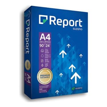 Imagem de Papel Sulfite Branco A4 Report 90g Resma De 500 Folhas