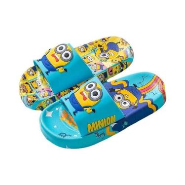 Imagem de Sandálias Antiderrapantes De PVC Para Crianças Minions Leves Para Uso 