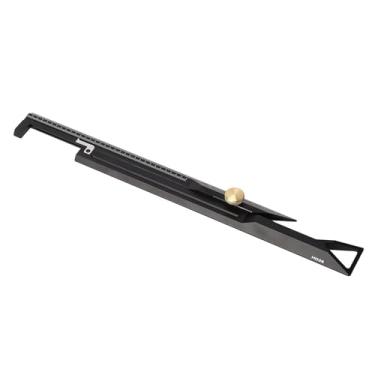 Imagem de Garosa Régua de Medição para Marcenaria, Escriba de Liga de Alumínio Com Escalas Precisas de 0-250 Mm de Comprimento e 150 Mm de Diâmetro para Designers e Estudantes de Marcenaria
