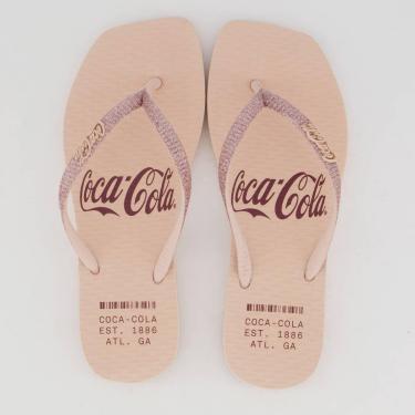 Imagem de Chinelo Coca Cola Alma Square Feminino Rosa-Feminino