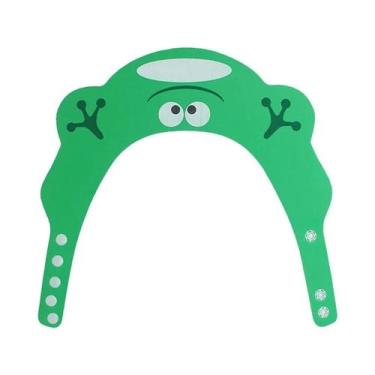 Imagem de Touca De Banho Infantil Com Proteção Para Olhos E Ouvidos, Leve, Estil