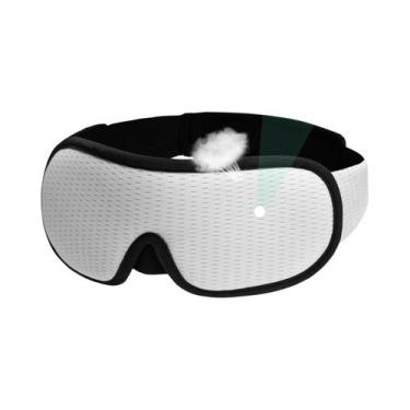 Imagem de Máscara De Olhos 3D Macia E Almofadada Para Dormir, Tecido Bloqueador 