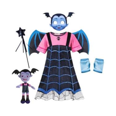 Imagem de Fantasia De Princesa Vampirina Para Crianças, Vestido De Halloween, Fa