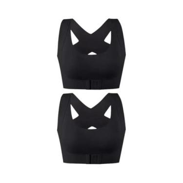 Imagem de Sutiã Esportivo Feminino Com Correção De Postura E Efeito Push-Up, Sem