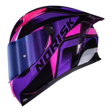Imagem de Capacete Norisk Flow Pulse Rosa e Roxo-Feminino