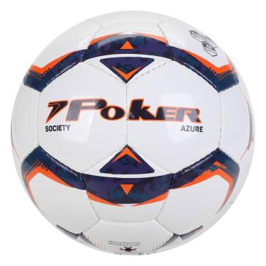 Imagem de Bola de Futebol Society Poker Extra 32 Gomos Azure-Unissex