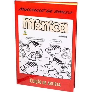 Imagem de Hq Mauricio De Sousa Edição De Artista Mônica Formato Gigante em Capa 
