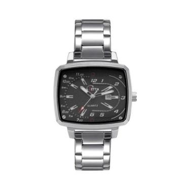 Imagem de Relógio De Quartzo Masculino À Prova d'Água Com Mostrador Quadrado KET