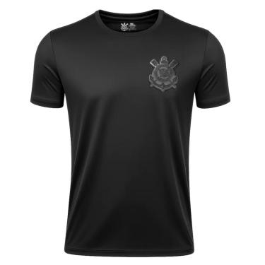 Imagem de Camiseta Masculina Corinthians Dry All Black 26-Masculino