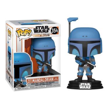 Imagem de Funko Pop Star Wars Mandalorian 354 Two Stripes Death Watch Limited