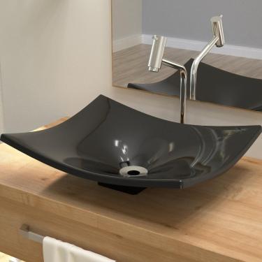 Imagem de Cuba Apoio Folha F44w Colorida Preto