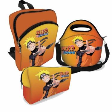 Imagem de Kit Escolar Plus com Mochila Plus + Lancheira + Necessaire Plus - ISOP