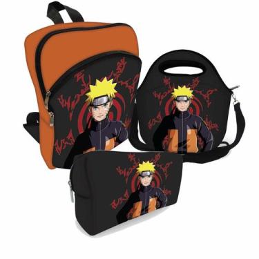 Imagem de Kit Escolar Plus com Mochila Plus + Lancheira + Necessaire Plus - ISOP