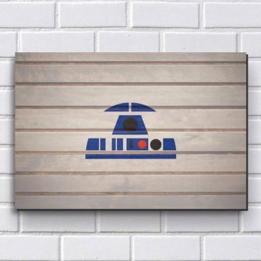 Imagem de Placa Decorativa - Modelo P82 - Star Wars 20X30Cm Em Mdf