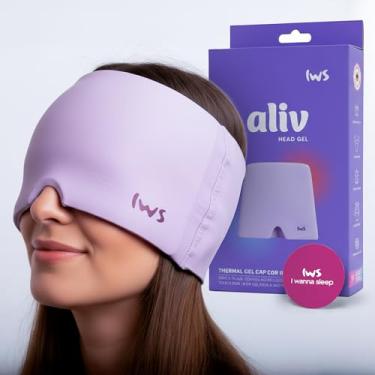 Imagem de Aliv Head Gel - I wanna sleep - Máscara que Ajuda no Alívio Rápido de Dores de Cabeça, Enxaqueca, Sinusite e Tensões.