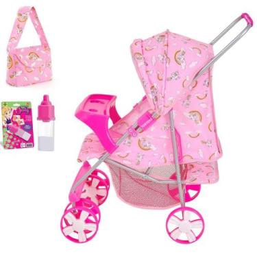 Imagem de Carrinho de Boneca Reborn Roma Xikitinha Milano Alive Oliveira - TOK T