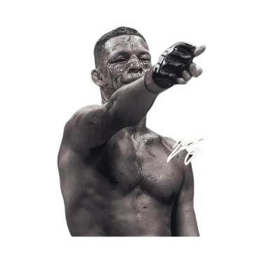 Imagem de Pôster UFC De Artes Marciais Mistas Em Tela, Arte De Parede Com Design