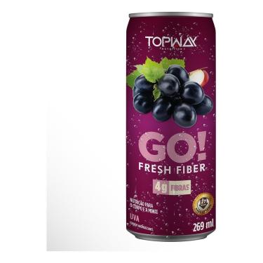 Imagem de Go fresh fiber refrigerante prebiótico sabor uva lata 269ml-Unissex