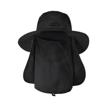 Imagem de Chapéu de Sol com Proteção UV para Pesca e Ciclismo - Secagem Rápida p