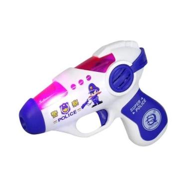 Imagem de Pistola De Brinquedo Elétrica Para Crianças Com Luzes E Música, Projeç