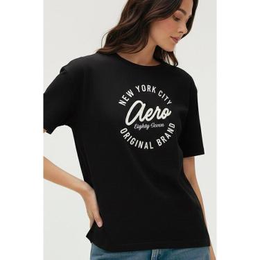 Imagem de Camiseta Manga Curta Feminina Silkada Aéropostale-Feminino