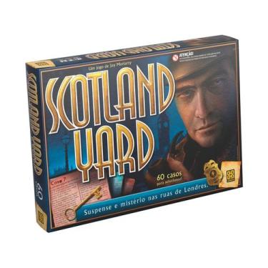 Imagem de Jogo De Tabuleiro Scotland Yard Grow Estratégia Investigação Para Toda