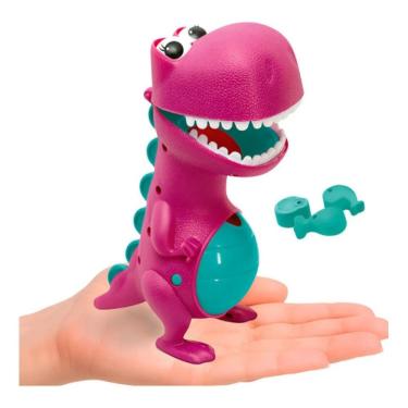 Imagem de Boneca Tina Rex Dino Papa Tudo Brinquedo Didático Para Bebês