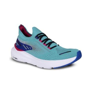 Imagem de Tênis Rainha Haze Slip On Esportivo Caminhada Knit Confortável Origina