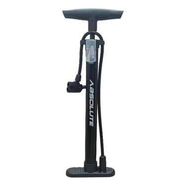 Imagem de Bomba de Chão Ar Manual 120 PSI 40cm Bicicleta Válvula Presta e Schrader com Bico Bola