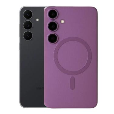 Imagem de Capinha S25 Fe Samsung Magnetica Carregamento Sem Fio TPU NF - Trizli 