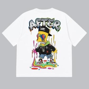 Imagem de Camiseta Oversized Psicodelica 2 - Estampa DTF 100% Algodão Premium - 