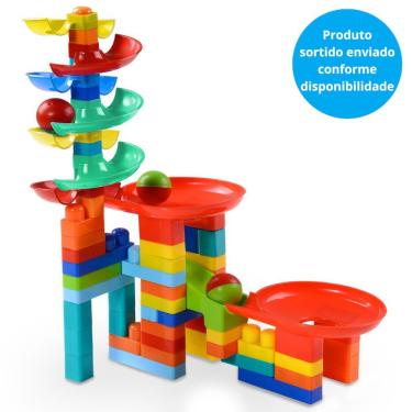 Imagem de Blocos De Montar - Tobobola Da Blocolândia - Sortido - 61 Peças - Dismat