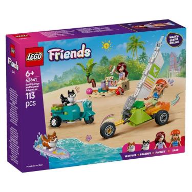 Imagem de Lego Friends - Cães Surfistas E Aventura De Scooter - 113 Peças - 42641