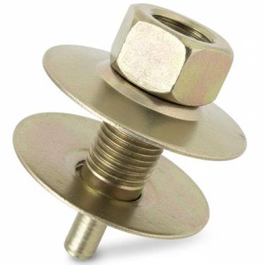 Imagem de Adaptador Para Rebolo Haste E 2 Flanges 1/2" - EDA