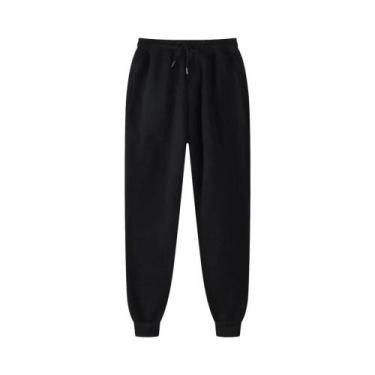 Imagem de Calças De Moletom Femininas De Alta Qualidade, Moda Casual Harajuku, R