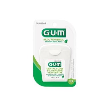Imagem de Fio Dental Encerado Sabor Menta C/129 metros - Gum