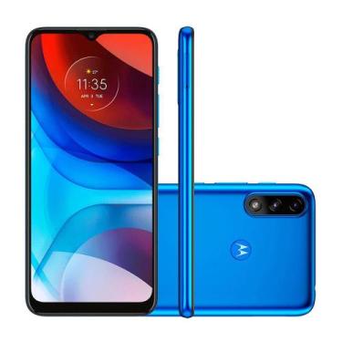 Imagem de Motorola Moto E7 Power 32GB - Azul Metálico - Voke, Azul, 32GB