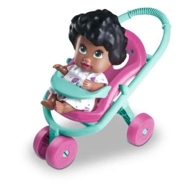 Imagem de Boneca Coleção Best Friends Carrinho - Milk Brinquedos, Negra