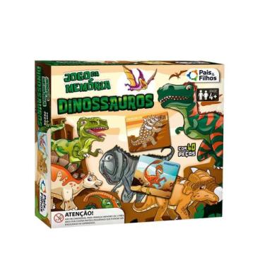 Imagem de Jogo Da Memória Dinossauros 7269 Jogo Da Memoria Dinossauros 7269 - Pa