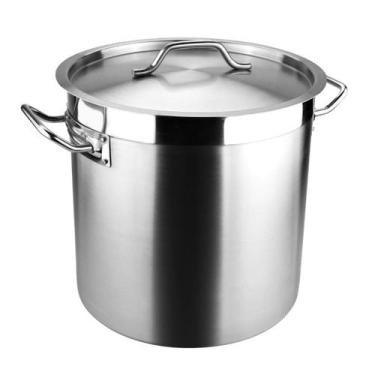 Imagem de Caldeirão Inox Fundo Triplo N35 33 Litros - GP Inox