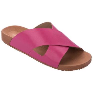 Imagem de Papete  terra e água canoa chinelo sandalia slide, Pink, 37