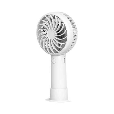 Imagem de Mini Ventilador Portátil USB Recarregável 1200mAh - Silencioso e Portá