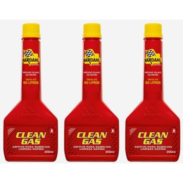 Imagem de Aditivo para combustível CLEAN GAS BARDAHL - KIT COM 3 UNIDADES